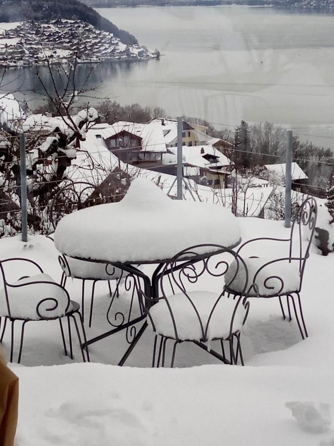 Апартаменты Moderne Unterkunft Mit Panoramablick Auf Thunersee Krattigen Экстерьер фото